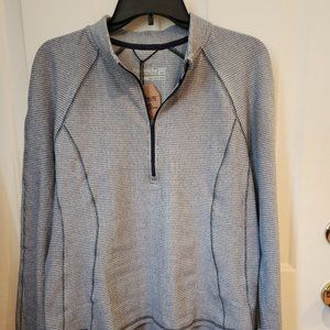 Avalanche Women's 1/4 Zip Long Sleeve Top Size L